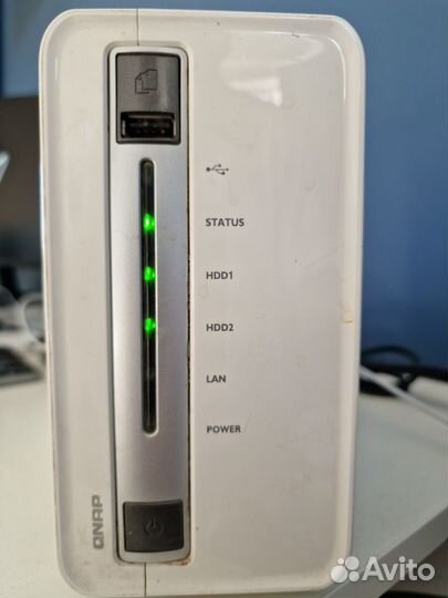 Сетевое хранилище qnap TS212