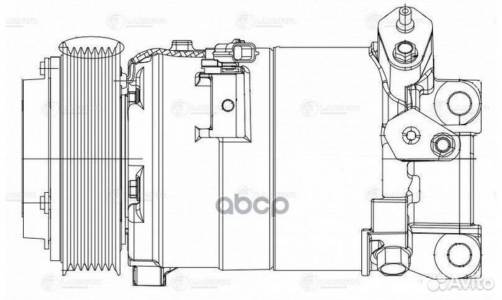 Компрессор кондиц. для а/м Nissan Teana (J32)