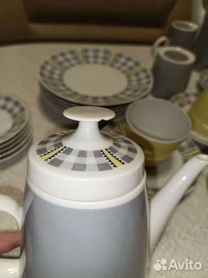 Фарфоровый сервиз Lichte, ГДР на 6 персон