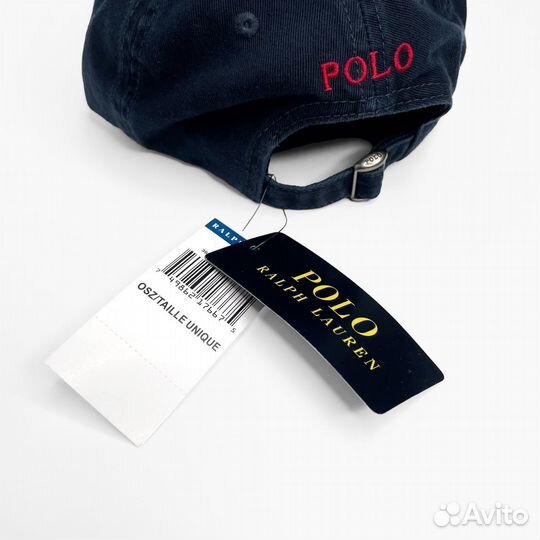 Бейсболка Polo Ralph Lauren темно-синяя