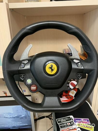 Игровой руль Trustmaster t80 Ferrari edition торг