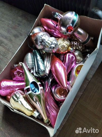 Ёлочные игрушки СССР