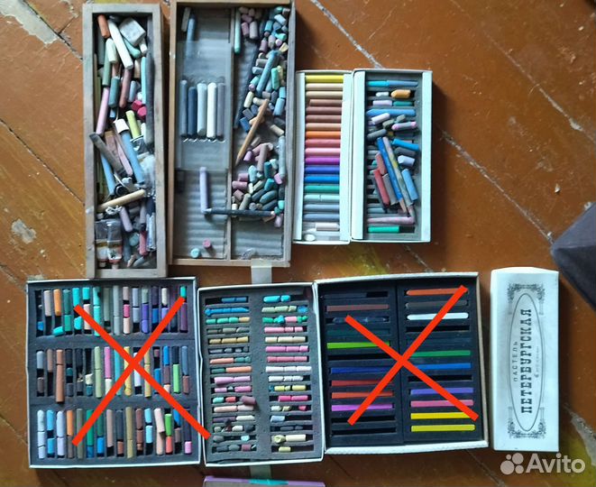 Пастель художественная набор