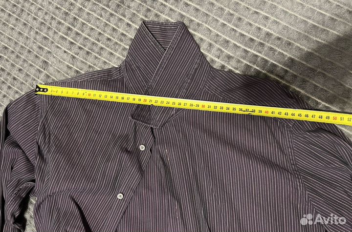 Рубашка мужская под запонки размер 50 52