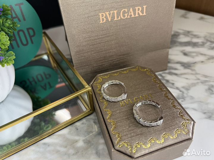 Bvlgari серьги Serpenti змеи