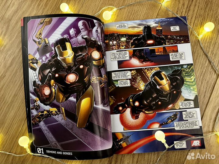 Комикс Iron Man - Believe. Eng 2013 г