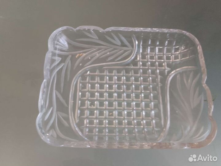 Ваза хрустальная