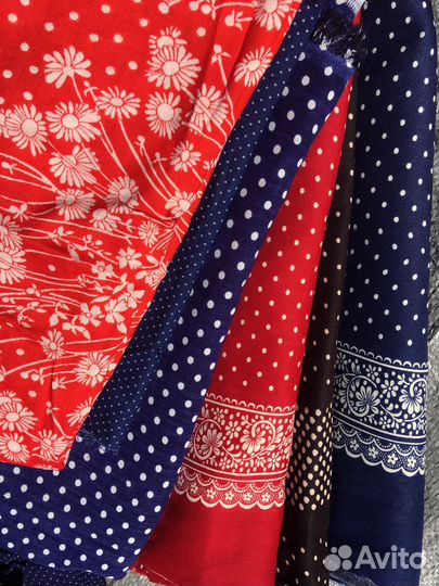 Ткань штапель СССР плательная