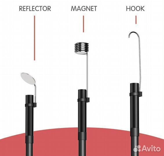 Видеоэндоскоп F200 с экраном