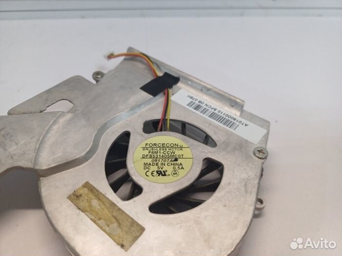 Вентилятор (кулер) для ноутбука Toshiba Satellite