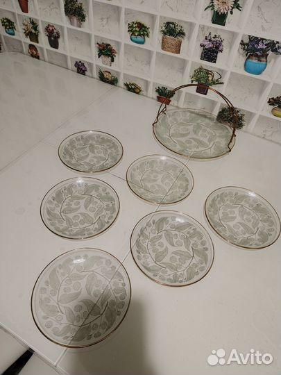 Набор для подачи десертов варенья