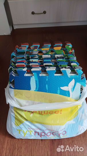 Детский коврик пазл