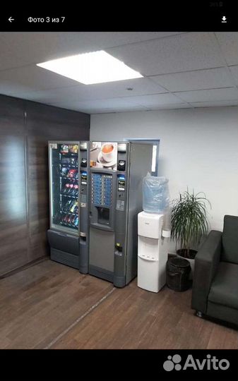 Установка кофейных и снековых автоматов