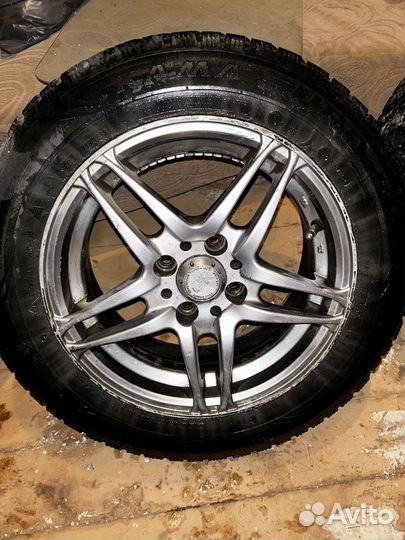 Литые диски r14 на ваз с зимней резиной