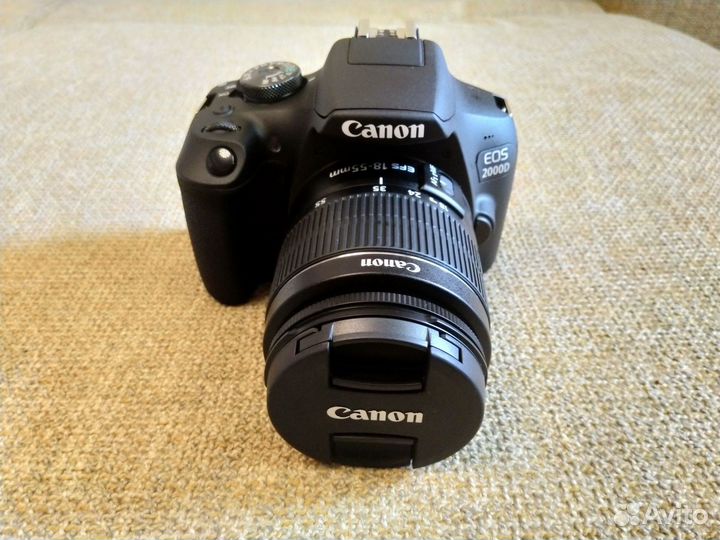 Зеркальный фотоаппарат canon eos 2000d