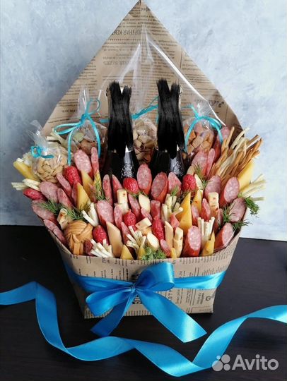 Букет мужчине. Подарок для мужчины Съедобный