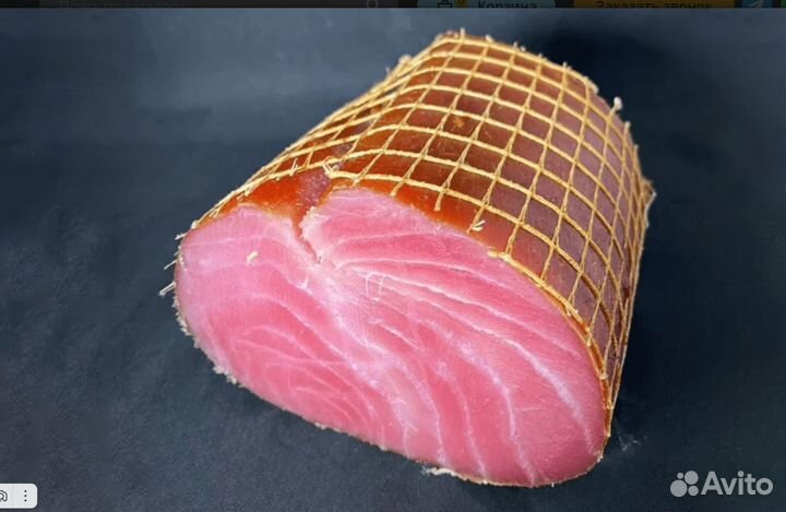 Тунец холодного копчения