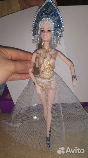 Кукла интерьерная Снегурочка(Аврора)