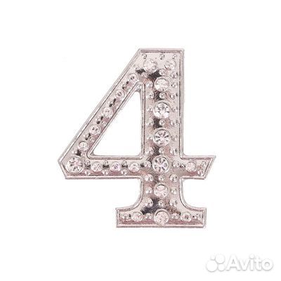 Дверной номер (серебро)