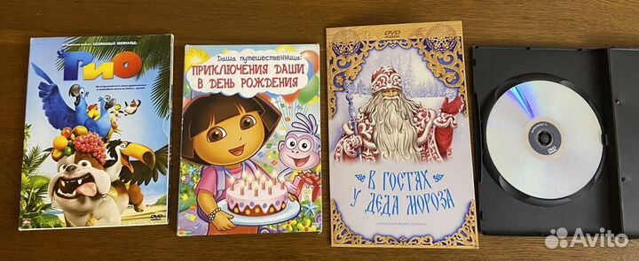 Детские фильмы и мультфильмы DVD