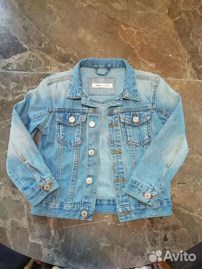 Джинсовая курточка для девочки размер 110