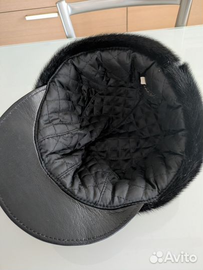 Норковая шапка мужская