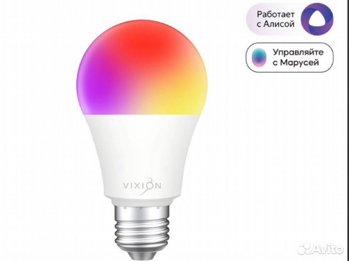 Умная лампочка Vixion SM01 RGB 6500К E27 9Вт