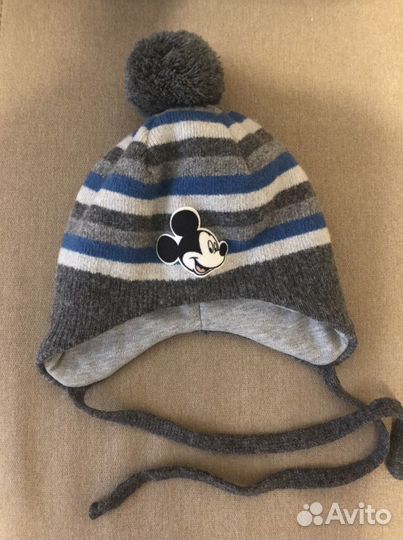 Шапка зимняя детская для мальчика