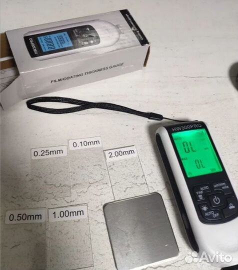 Толщиномер лкп покрытия автомобильный магнитный
