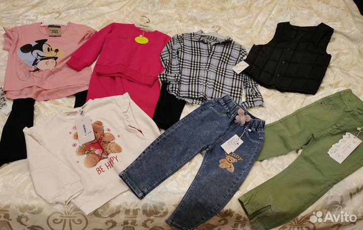 Вещи на девочку новые