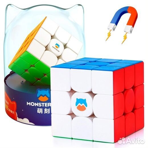 Кубик Рубика 3x3 Магнитный Monster Go