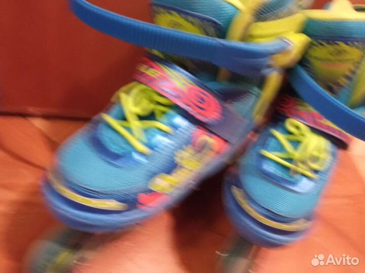 Роликовые коньки детские раздвижные