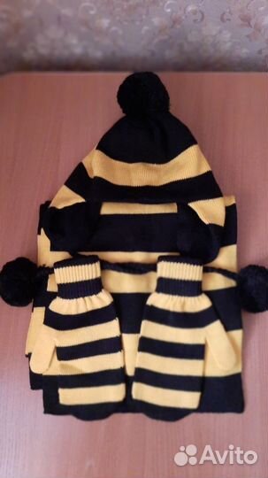 Комплект шапка и шарф женские новые