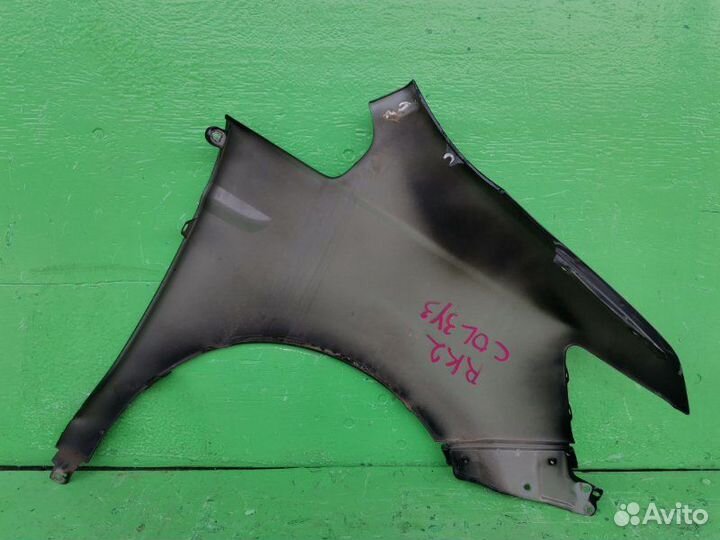 Крыло Honda Step Wagon RK2 переднее левое чёрный, 3Y3 Перед. / Лев