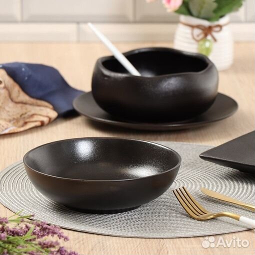 Тарелки керамика Daniks Крафт