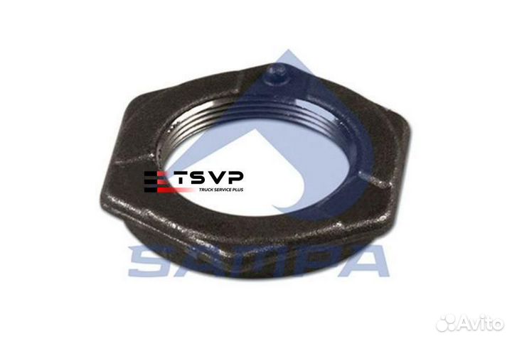 Sampa 075.065 гайка ступицы SAF M56x2 со штифтом