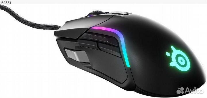 62551, Мышь Steelseries Rival 5 Проводная чёрный