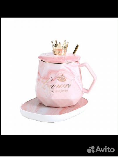 Подарочный набор кружка с подогревом от сети