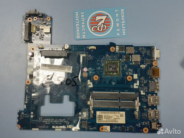 Матплата Lenovo G505 LA-9912P на запчасти донор
