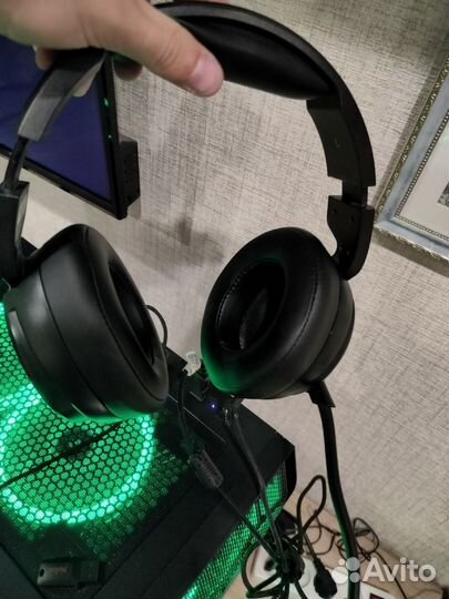 Игровые наушники с микро Oklick HS-L950G cobra