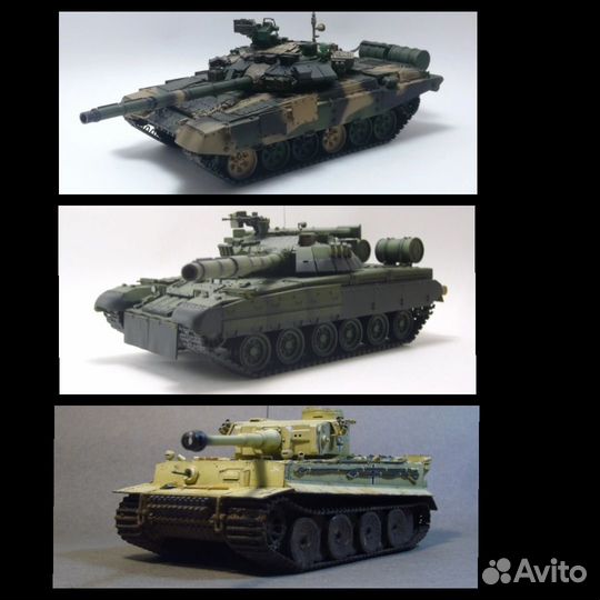 Сборка масштабных моделей на заказ