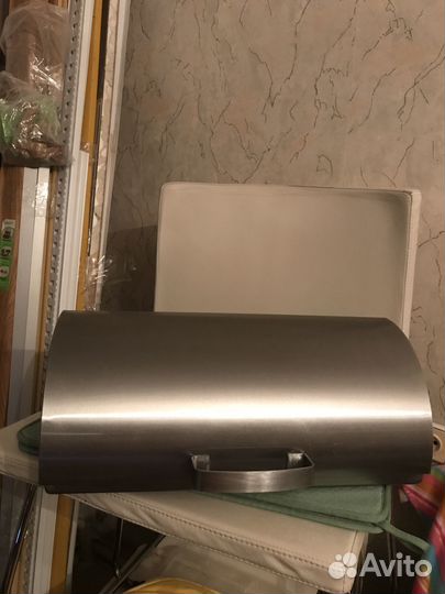 Хлебница икеа из нержавейки