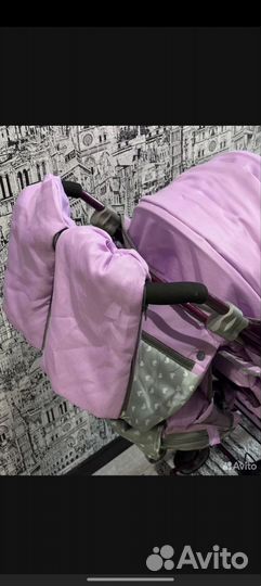 Детские санки коляска