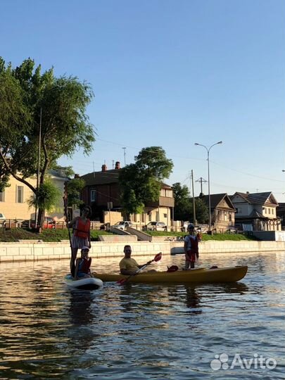 Прокат. сап-борд, каяк, катамаран велосипед коньки