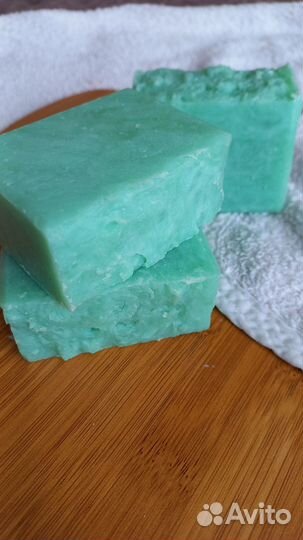 Охлаждающее мыло с ментолом Лайм и лемонграсс