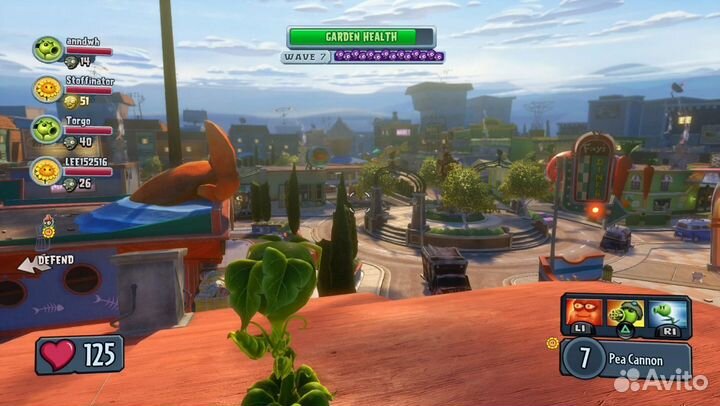 PS4 Plants vs Zombies Garden Warfare Новый