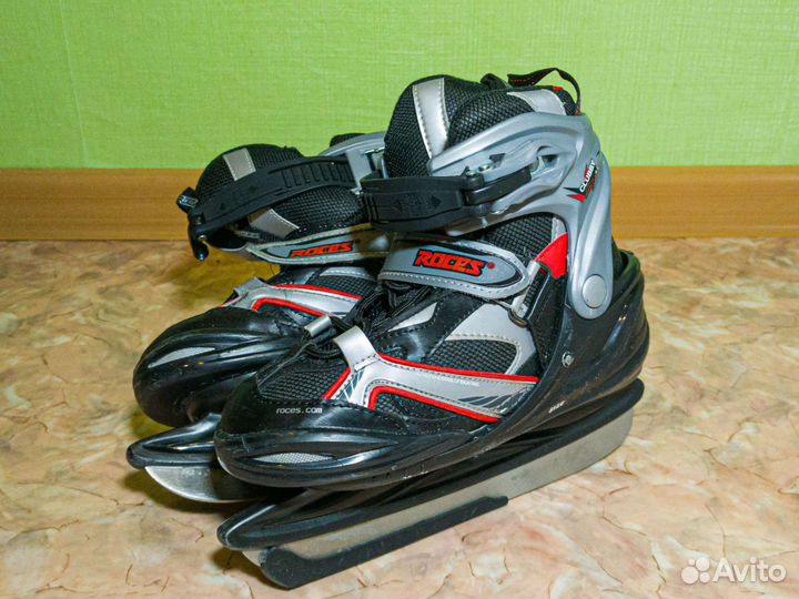 Коньки детские с сумкой