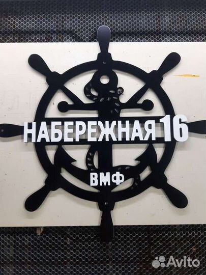 Адресные таблички, трафареты и т.д