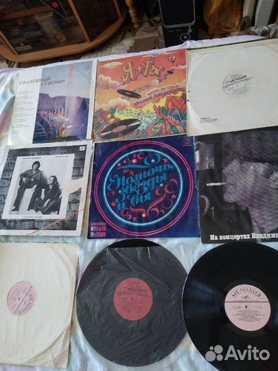Пластинки.70-80-х годов.СССР.Идеальные.Много