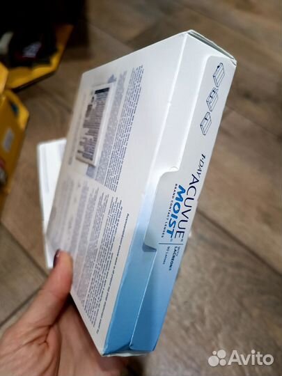 Линзы контактные acuvue 1 day новые